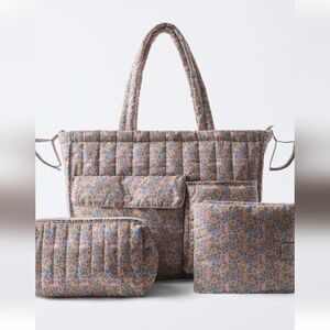 Nwot!Zara baby floral diaper bag bundle
